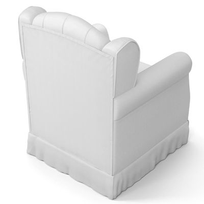 Poltrona De Amamentação Balanço Lucy P04 Sintético Branco - Mpozenato