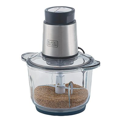 Mini Processador Black & Decker Gourmand Gris MP300G 220V 220V