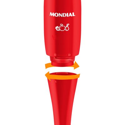 Mixer Pratic Mondial M-15-R 200W Vermelho - 127V
