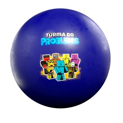 Bola de Vinil Turma do Problems Algazarra