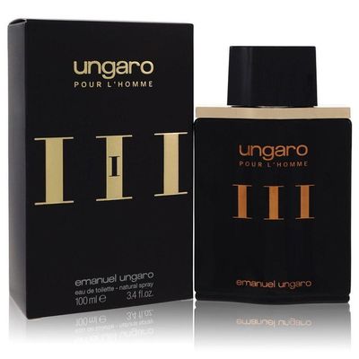 Perfume-col. Masc. Iii Ungaro (nova Embalagem) 100 Ml Eau De Toilette