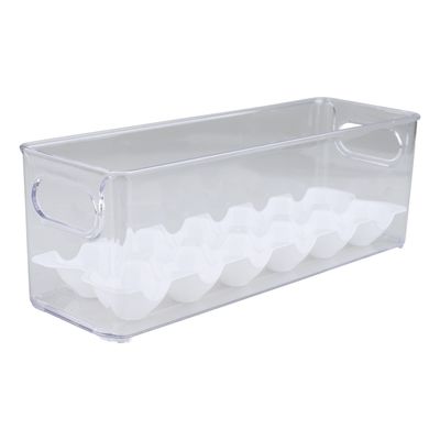 Porta Ovos Organizador Plasútil Plástico para 17 Ovos