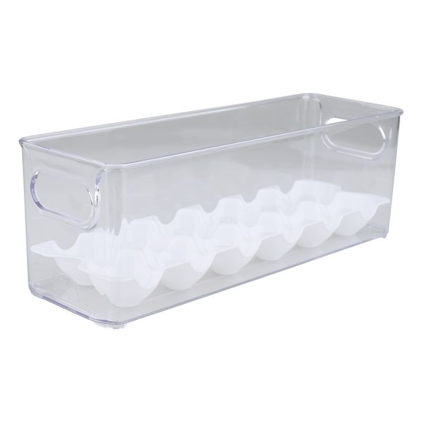 Porta Ovos Organizador Plasútil Plástico para 17 Ovos
