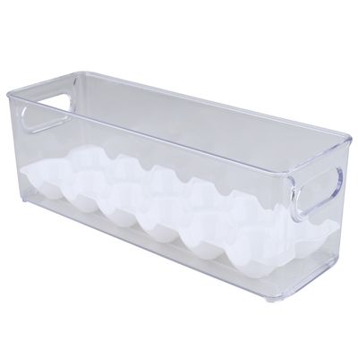 Porta Ovos Organizador Plasútil Plástico para 17 Ovos