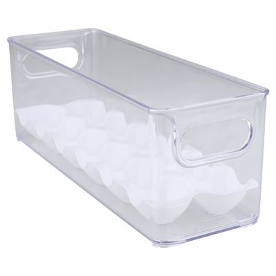 Porta Ovos Organizador Plasútil Plástico para 17 Ovos