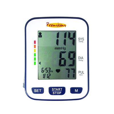 Aparelho de Pressão Automático de Pulso Premium BPSP21 Digital 3V