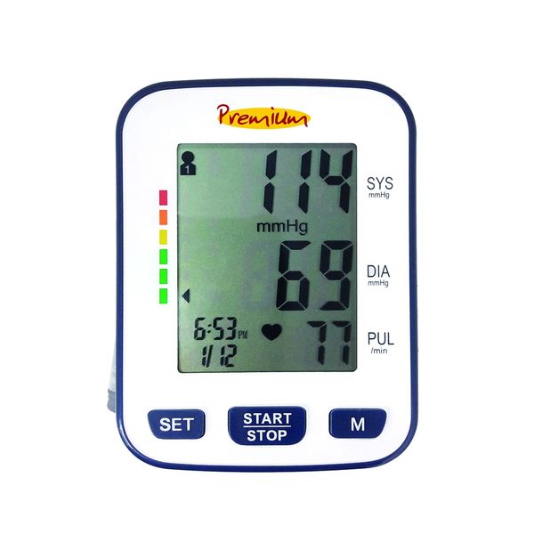 Aparelho de Pressão Automático de Pulso Premium BPSP21 Digital 3V