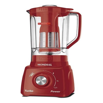 Liquidificador Mondial Turbo Power L-99 2.2 L 127V Cor:Vermelho