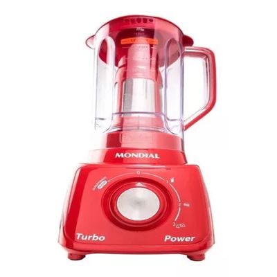 Liquidificador Mondial Turbo Power L-99 2.2 L 127V Cor:Vermelho