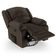 Poltrona Do Papai Reclinável Pietra Glider Giratória Usb Fh9 Pu Marrom - Mpozenato