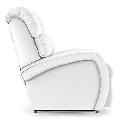 Poltrona Do Papai Reclinável Kalie Controle Power Elétrico Fh9 Pu Branco - Mpozenato