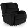 Poltrona Do Papai Reclinável Kalie Elevação Lift Elétrico Fh9 Pu Preto - Mpozenato