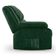 Poltrona Do Papai Reclinável Pietra Power Elétrica Fh9 Pu Verde Musgo - Mpozenato