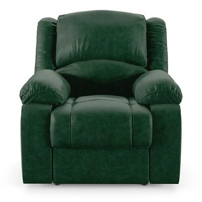Poltrona Do Papai Reclinável Pietra Power Elétrica Fh9 Pu Verde Musgo - Mpozenato