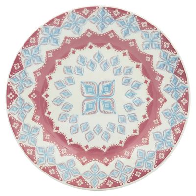 Prato Raso Oxford Gipsy em Cerâmica Colorido 24cm