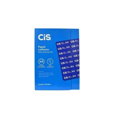 Papel Carbono P- Manuscrito A4 - Cis Unica Papel Carbono P- Manuscrito A4 - Cis