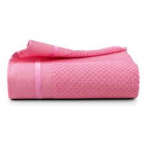 Toalha de Banho Medeli 1,50m x  80cm 01 Peça 100% Algodão Toque Suave - Pink