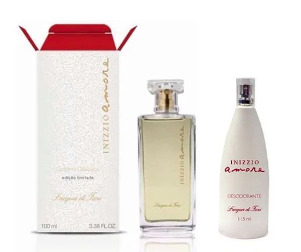 Kit Colônia + Desodorante Inizzio Amore Lacqua di Fiori