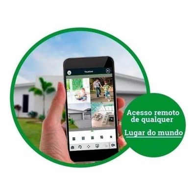 Dvr Gravador Digital Multimídia Intelbras mhdx MultiHD 4 Canais