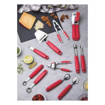 Extrator De Polpa Tramontina Utilitá Em Aço Inox Vermelho