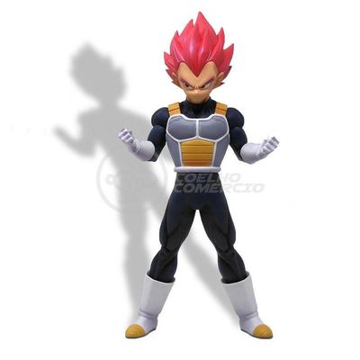 Boneco Vegeta Super Sayajin God Dragon Ball Z Super - 20Cm