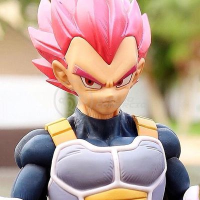 Boneco Vegeta Super Sayajin God Dragon Ball Z Super - 20Cm
