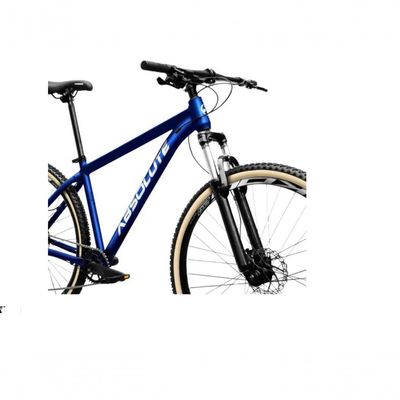 Bicicleta Aro 29 Absolute Nero 5 12v Hollowtech K7 Freio Hidráulico Garfo Trava No Guidão Azul Tam: 17