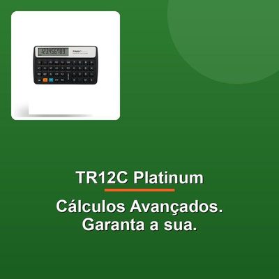 Calculadora Financeira Truly Tr12c Platinum Algébrica