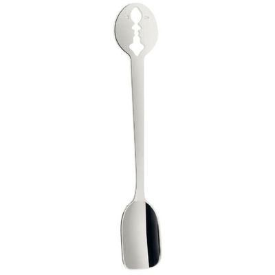 KIT 6 COLHERES PARA CAFÉ BUGATTI KISS CORAÇÃO EM INOX 437067
