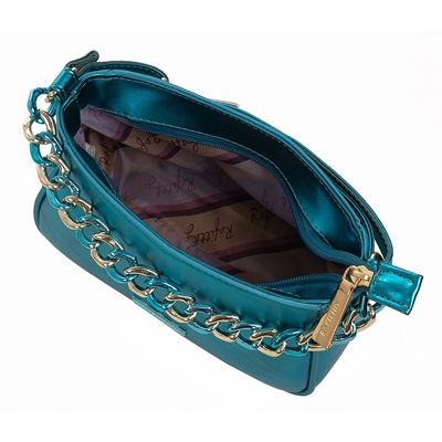 Bolsa Transversal Feminina Rafitthy 28.13720 Corrente Azul