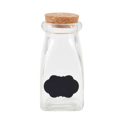 Garrafa de Vidro com Tampa de Rolha Le 100 ml
