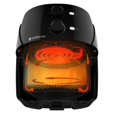 Fritadeira Cadence Super Light Fryer 3,8 L 1500w FRT555 220v Preto