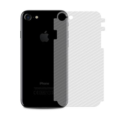 Película Traseira de Fibra de Carbono Transparente para Iphone 7 - Gorila Shield
