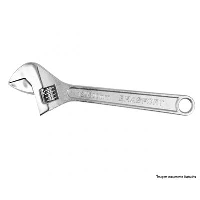 Chave Inglesa Cromada Brasfort 15" 8221 Blister