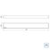 Ralo Linear Tramontina New Slim Inox 60x7cm