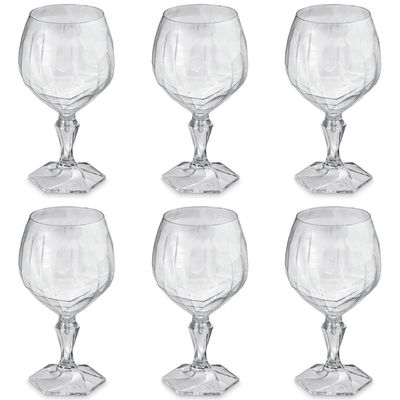 Conjunto 6 Taças Água Suco 350ml UZ Tango