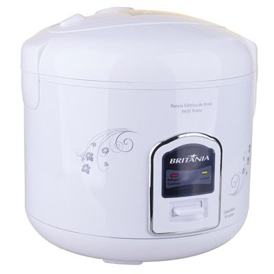 Panela Elétrica de Arroz 10 Xícaras Britânia PA10 Branca 220V 220V