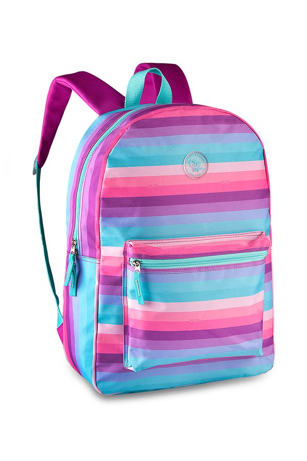 Mochila Clio Style Opp Teen Listrada Color