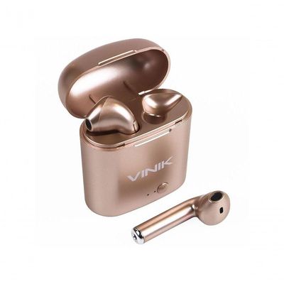 Fone De Ouvido Bluetooth Easy W1+ Tws True Wireless - Dourado