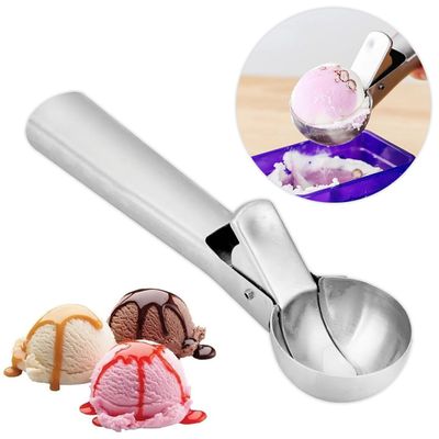 Pegador Colher Sorvete Açaí Profissional Aço Inox