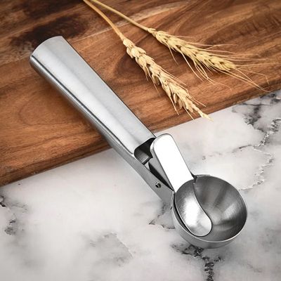 Pegador Colher Sorvete Açaí Profissional Aço Inox