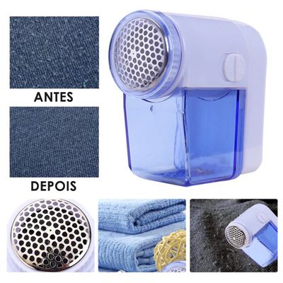 Papa Bolinha De Roupa Portatil Azul