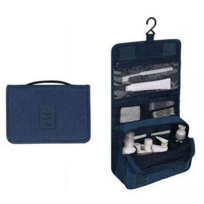 Nécessaire Organizadora para Viagem em Nylon Azul