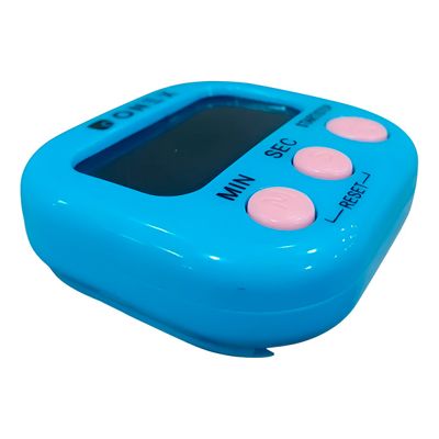 Mini Cronômetro Timer Temporizador Digital Azul