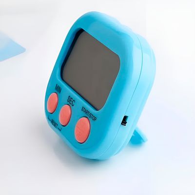 Mini Cronômetro Timer Temporizador Digital Azul