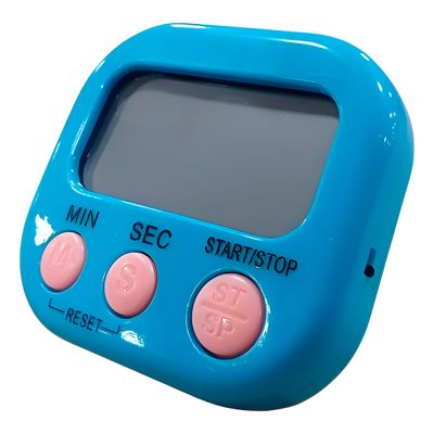 Mini Cronômetro Timer Temporizador Digital Azul