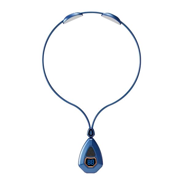Massageador Elétrico Pescoço Cervical EMS Azul