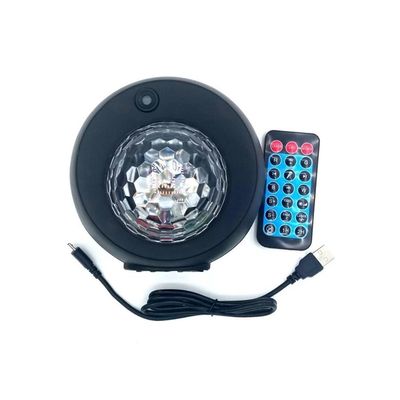 Luminaria Abajur Projetor Estrelas Galaxia Bluetooth