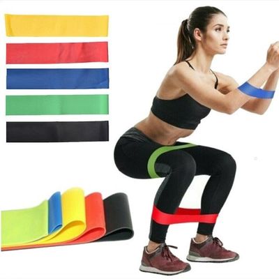 Kit Faixa Elastica Band Extensor 5 Niveis