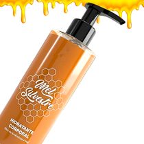 Hidratante Corporal Óleo de Amêndoas e Mel Silvestre 200ml – Hidratação Intensa,Suave e Fragrância - Óleo de Amêndoas